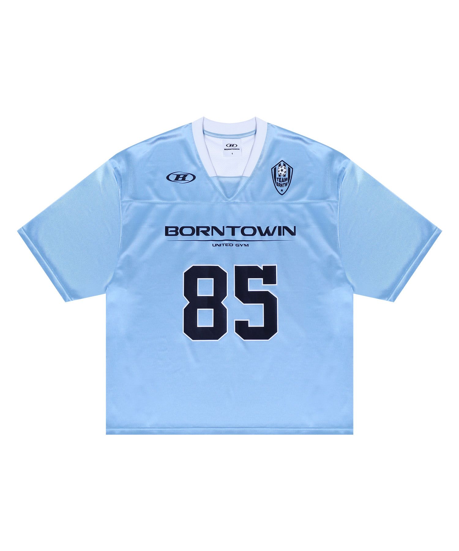 ★2024SS新作★BORN TO WIN★85 RUGBY JERSEY T-SHIRTS MUSINSA公式 | BORN TO WIN 85 RUGBY JERSEY T-SHIRTS [SILVER]