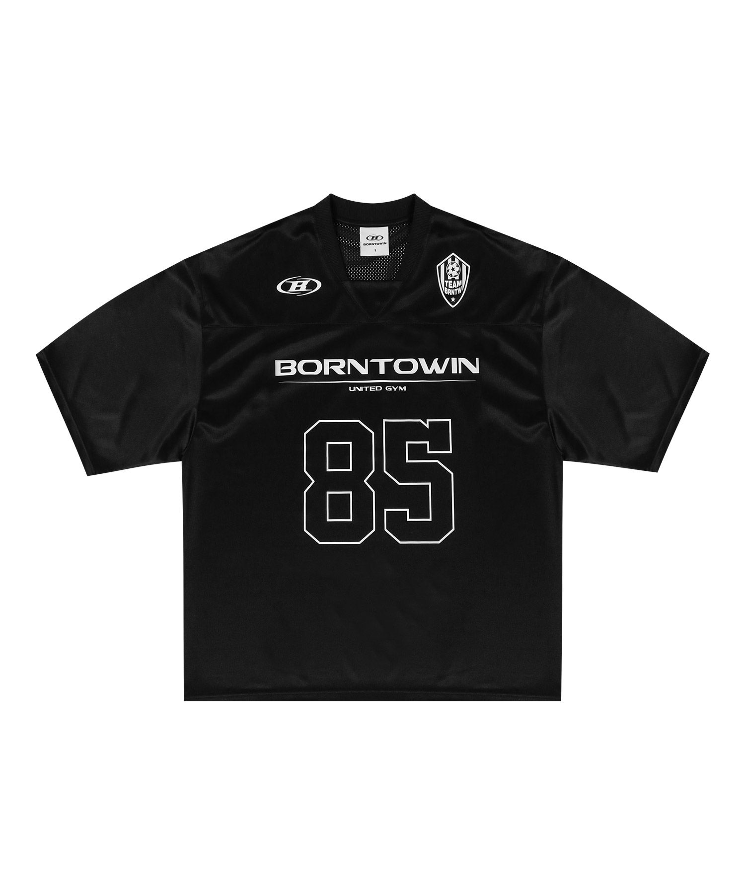★2024SS新作★BORN TO WIN★85 RUGBY JERSEY T-SHIRTS MUSINSA | BORN TO WIN 85 RUGBY JERSEY T-SHIRTS [SILVER]