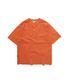 PIGMENT DYED HENLEY NECK SHORT SLEEVE ORANGE_FQ2KT91U