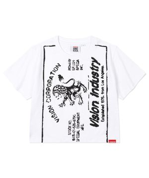 VSW Industry Logo Crop WS T-Shirts White