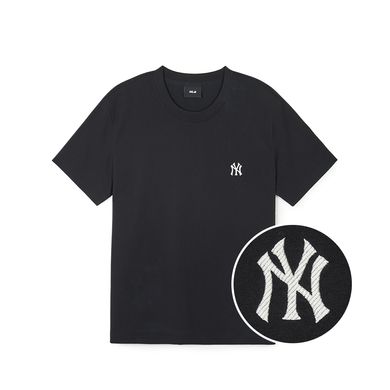 엠엘비(MLB) 베이직 스몰로고 기능성 반팔 티셔츠 NY (Black)