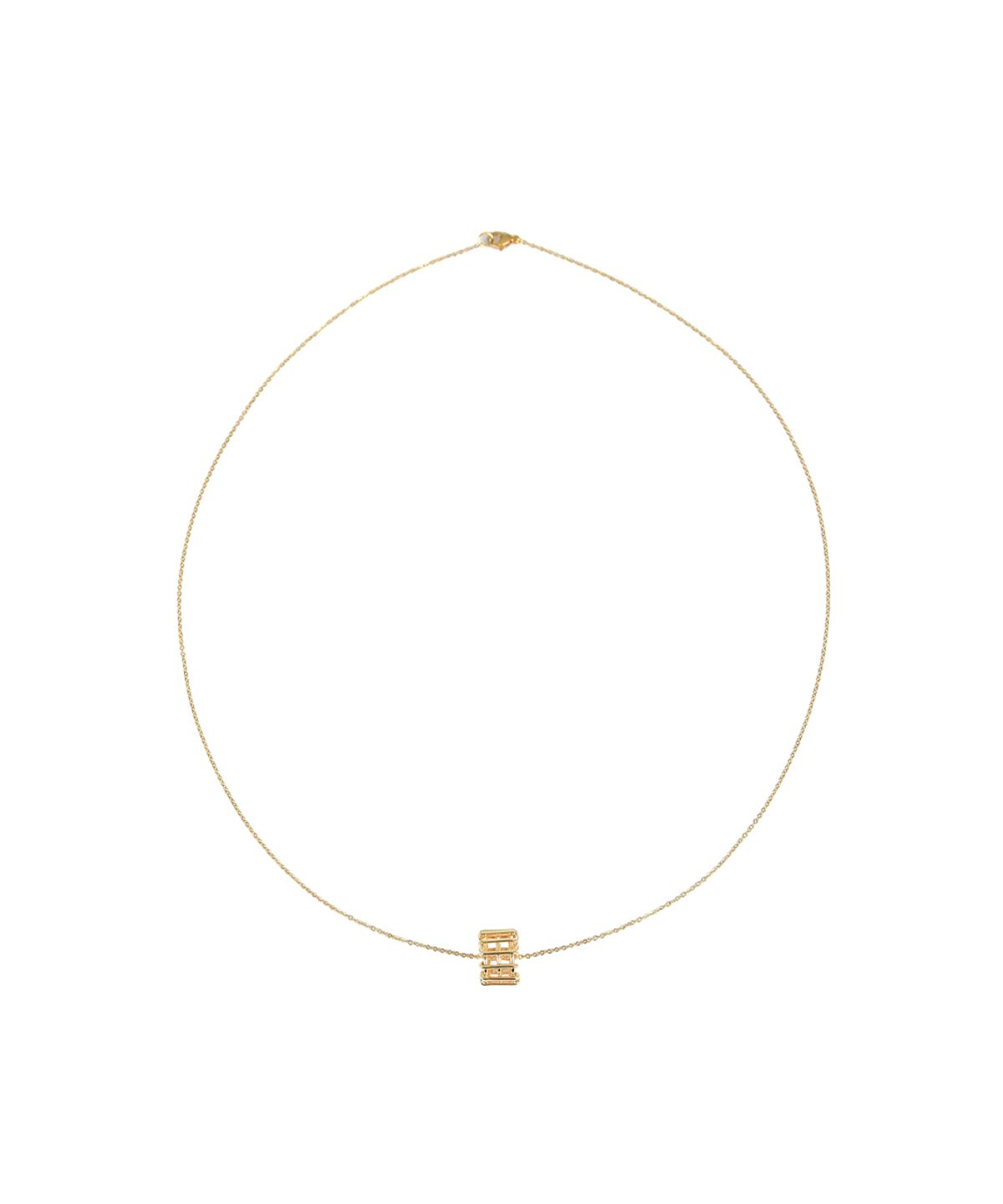 51퍼센트 포 우먼(51PERCENT FOR WOMAN) Mesh ring Necklace - Gold