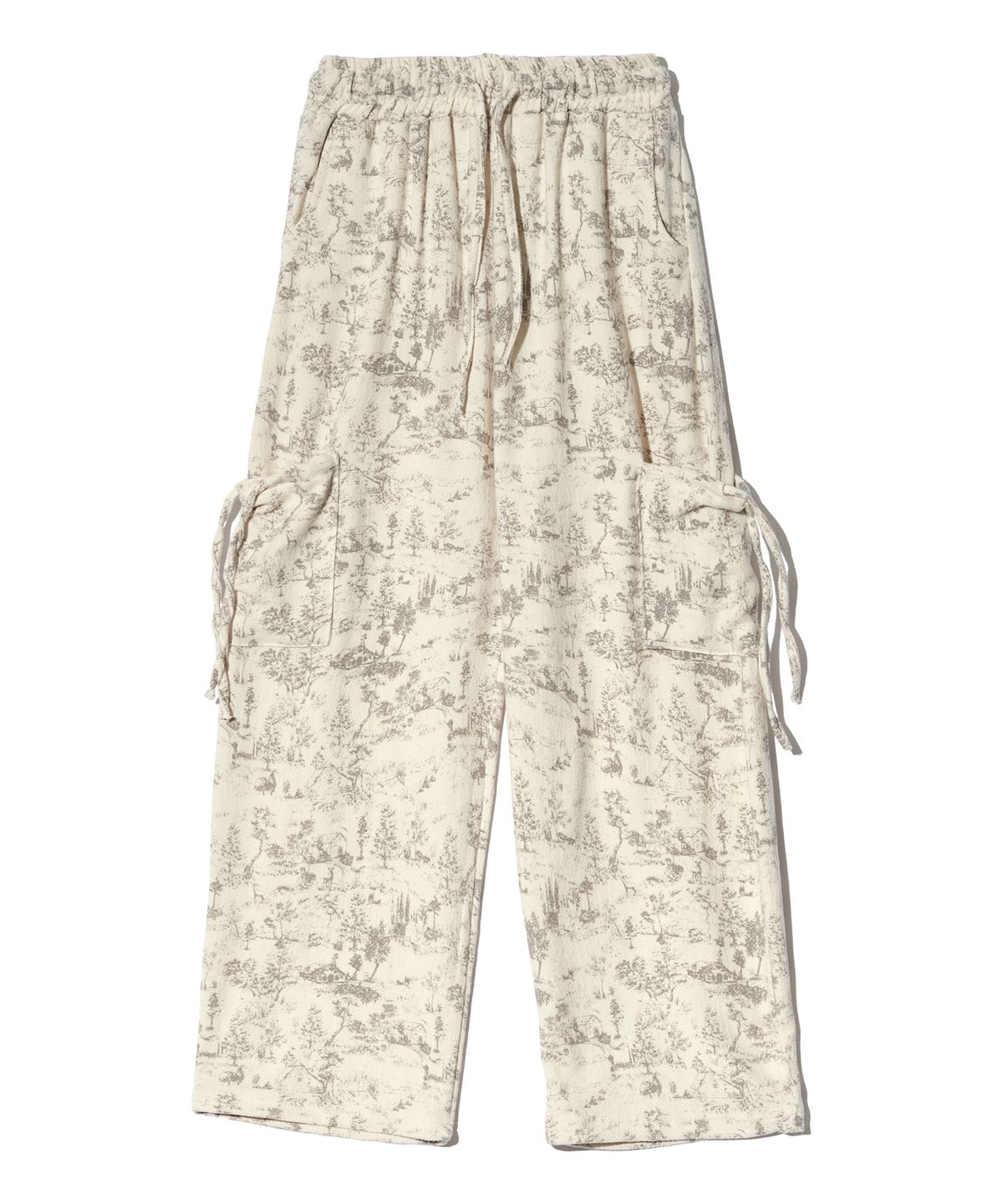 피스메이커(PIECE MAKER) PATTERN CARGO PANTS (GREY)
