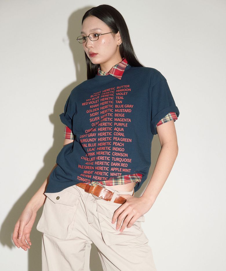 COLOR PALETTE T-SHIRT / navy