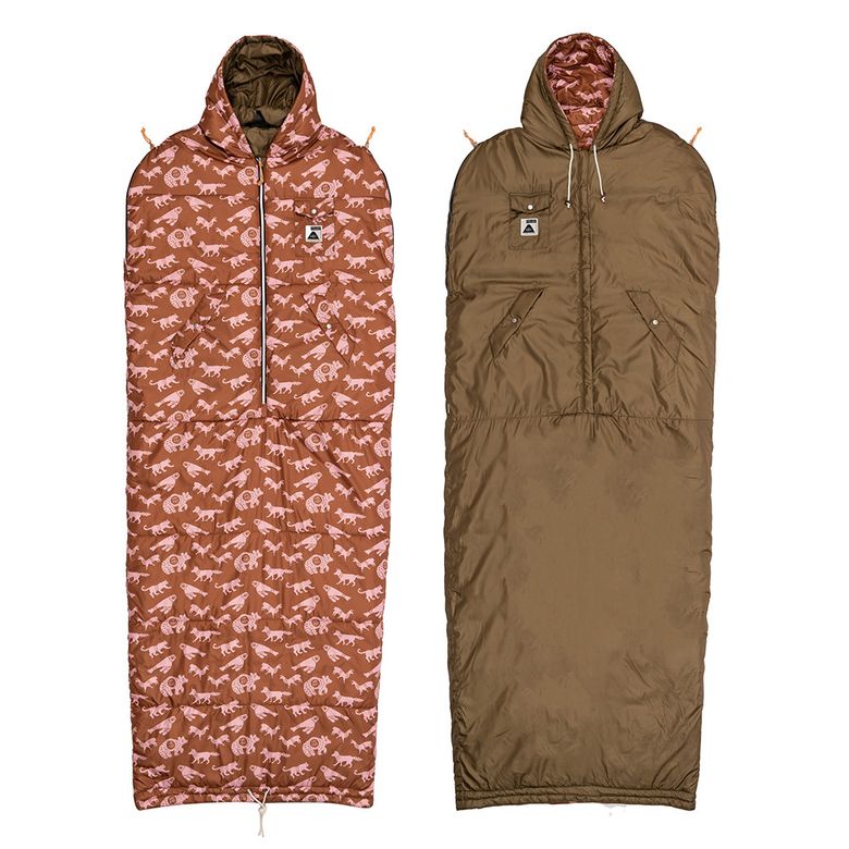 양면 냅색 CRITTER BROWN