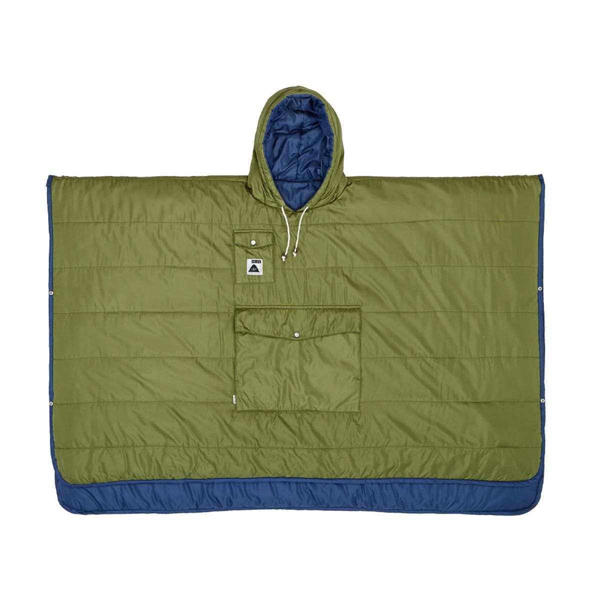 폴러스터프(POLERSTUFF) 양면 판초 OLIVINE