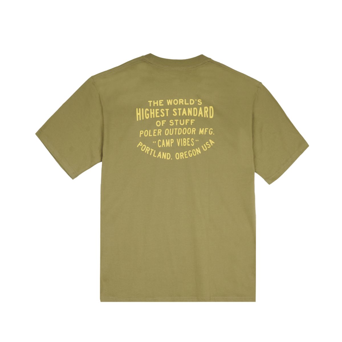 폴러스터프(POLERSTUFF) 하이 스탠다드 티 OLIVE