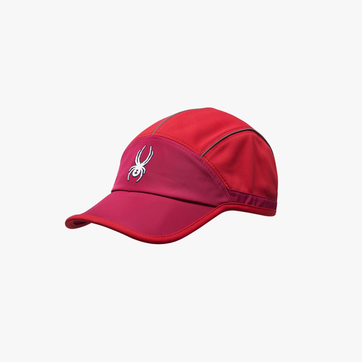 스파이더(SPYDER) 공용 파이핑 디테일 러닝 캡 SPHPANCA231UBGD