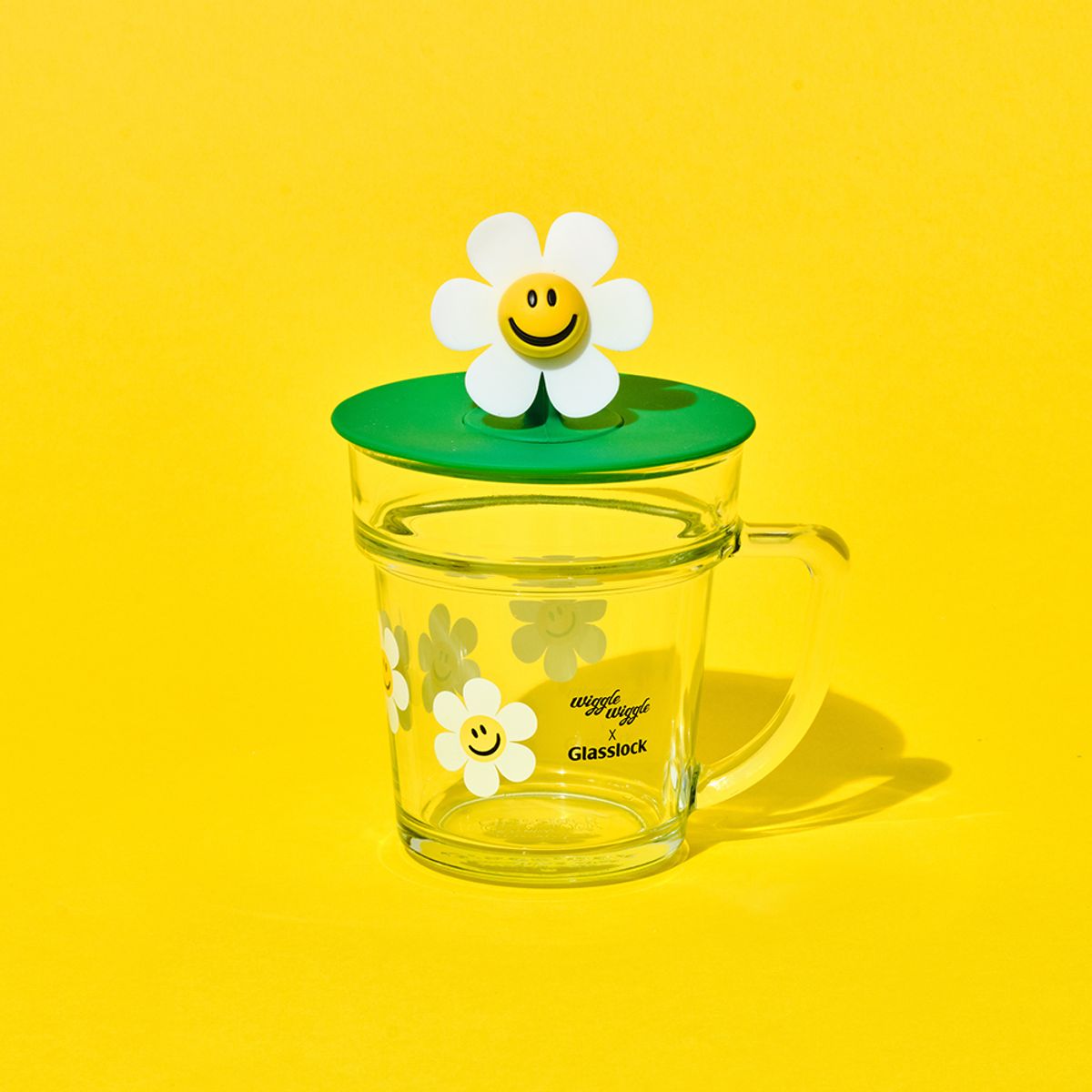 글라스락(GLASSLOCK) 글라스락 위글위글 가든머그 490ml