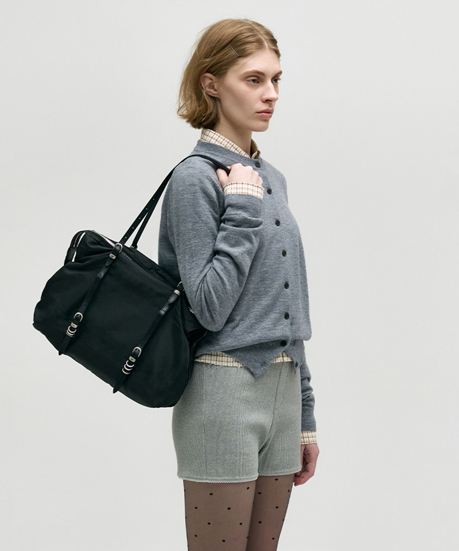 MUSINSA公式 | MARGESHERWOOD OVERPACKER_black