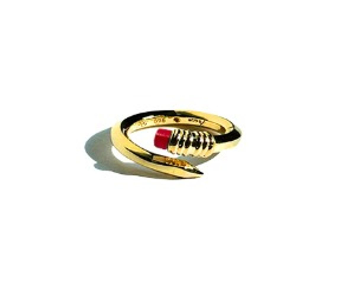 프리카 주얼리(FRICA JEWELRY) 리닝 링  2 (코랄)