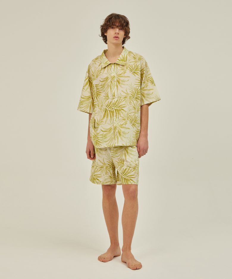 BALI PAJAMA SET_lime green