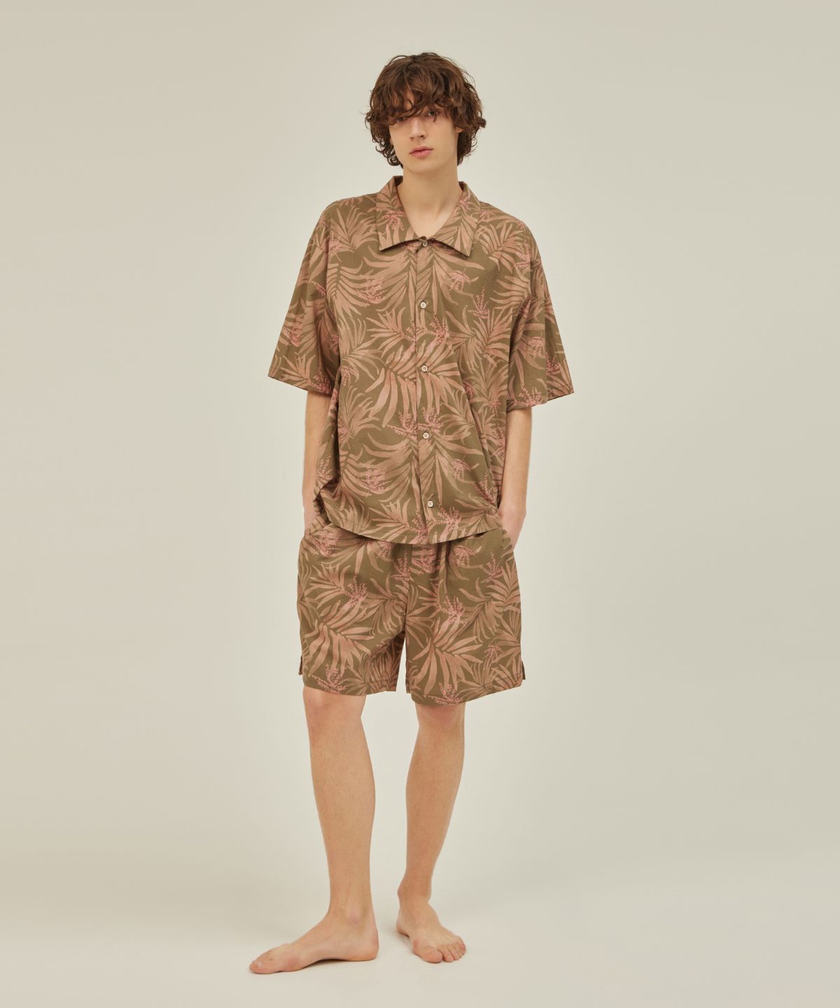 아템포(ATEMPO) BALI PAJAMA SET_pink Sunset