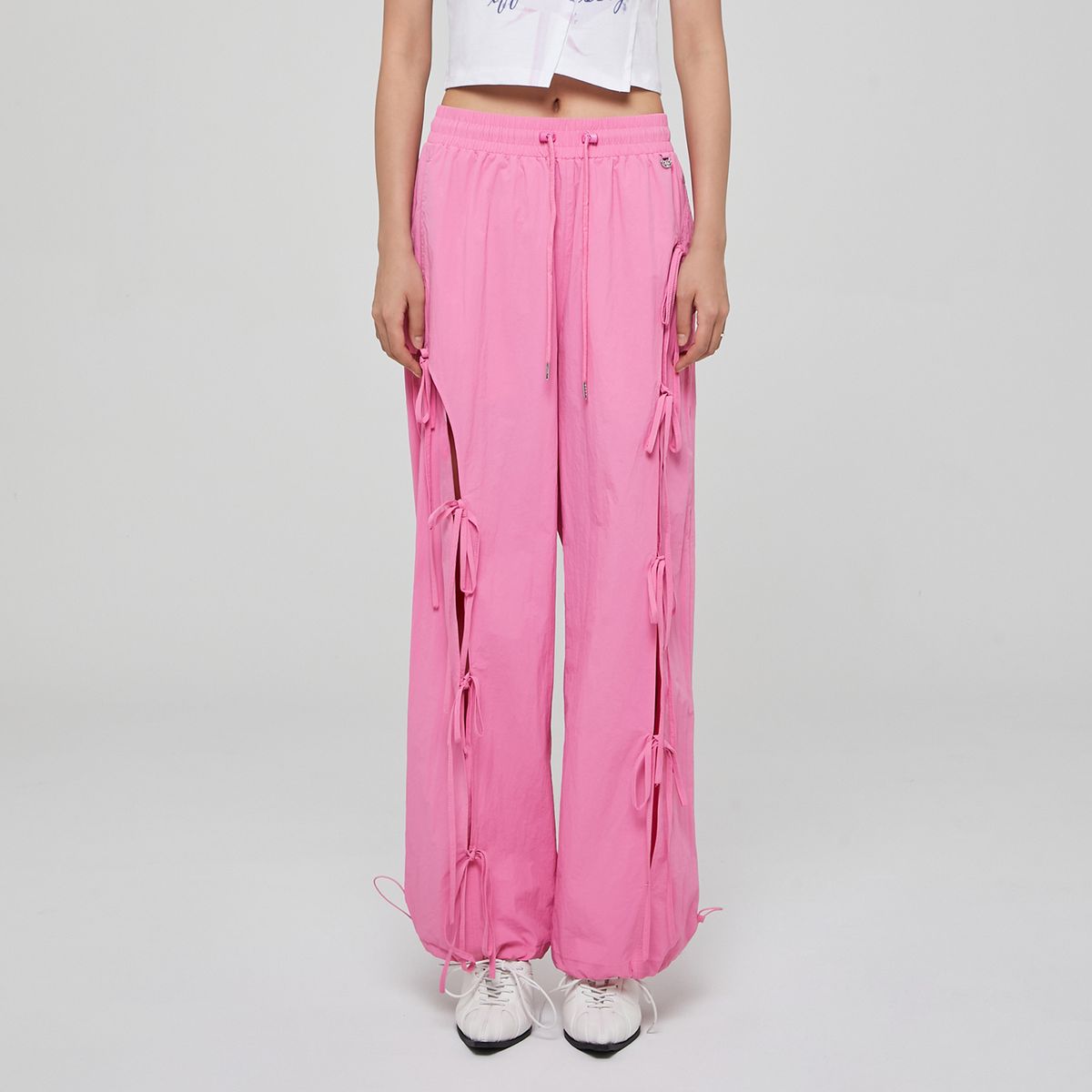 라라폭스(LALAFOX) OPEN STRING PANTS PINK BQ2WP009