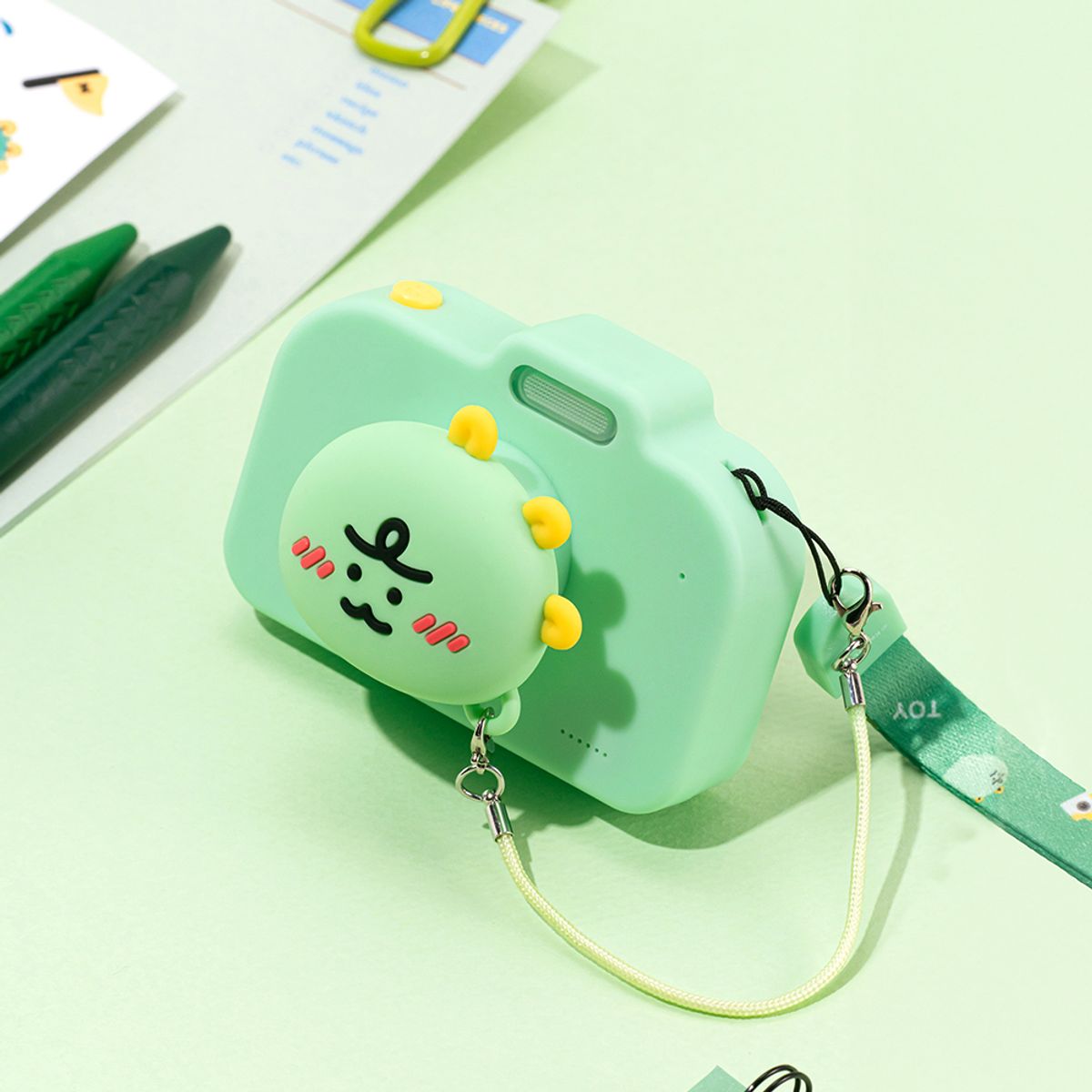 카카오프렌즈 파트너(KAKAOFRIENDS PARTNERS) 니니즈 치즈 토이 카메라 (SD카드 증정)