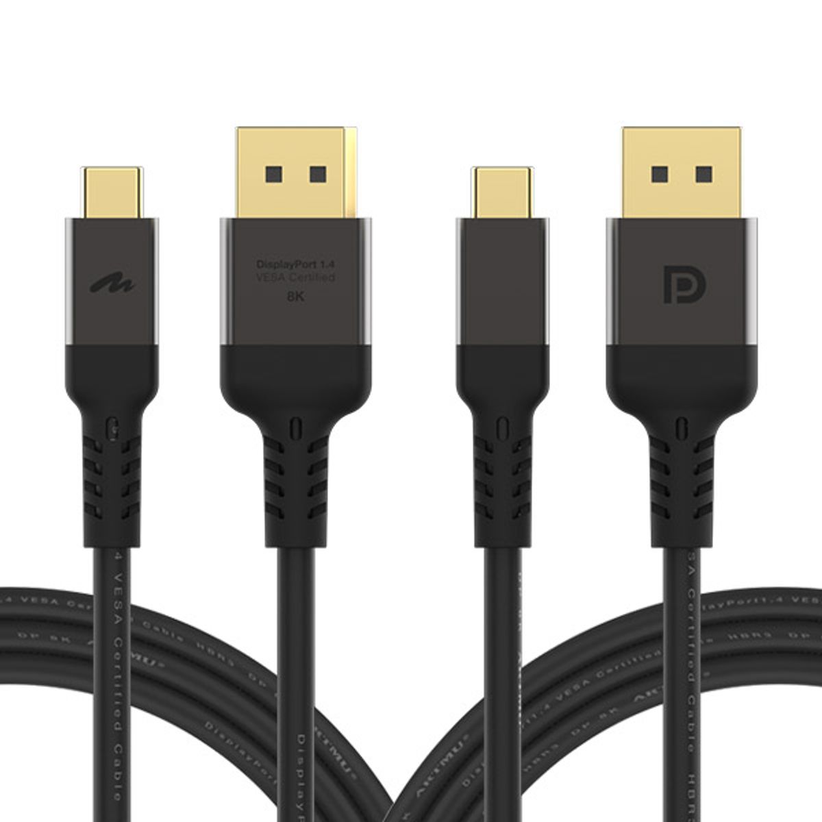 아트뮤(ARTMU) VESA 인증 C타입 to DP 1.4 8K DisplayPort 케이블