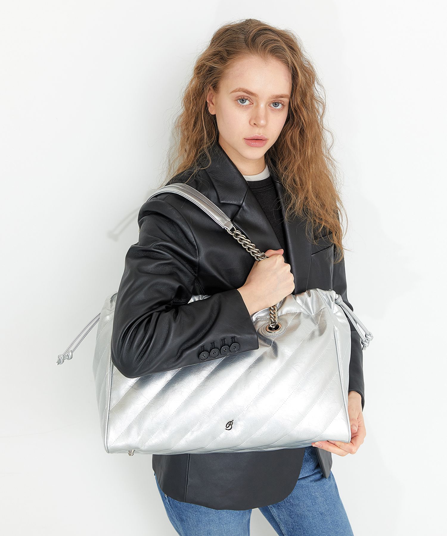 ★送料・関税込★BADGIGI★CH. SQUARE TRAWSTRING BAG★バッグ★ Designer fashion, Seoul-fully created | W Concept