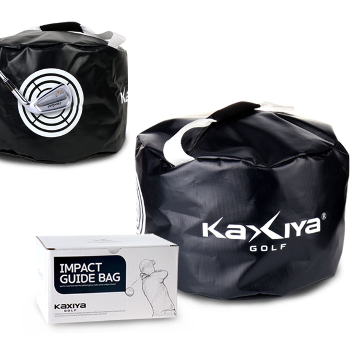 카시야(KAXIYA) 골프 스윙연습 임팩트 가이드백