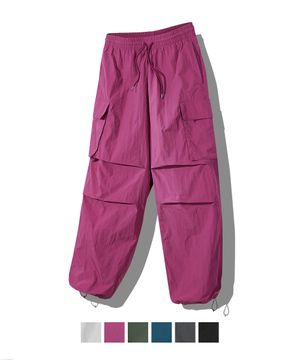 [24년ver.][리얼냉감]쿨원사 나일론 카고 파라슈트 팬츠_6COLOR