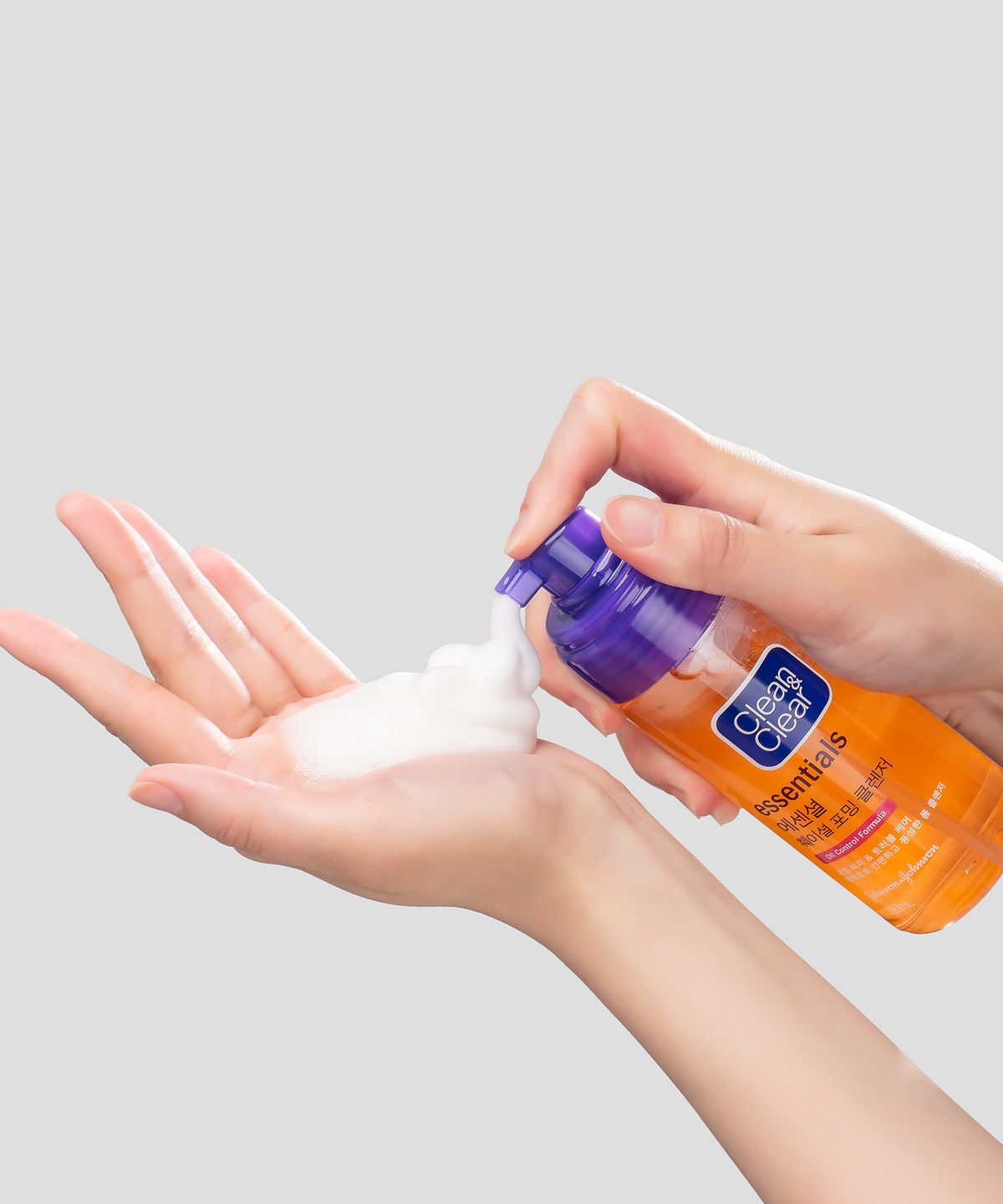 클린앤클리어(CLEAN&CLEAR) 에센셜 훼이셜 포밍 클렌져 150ml x2
