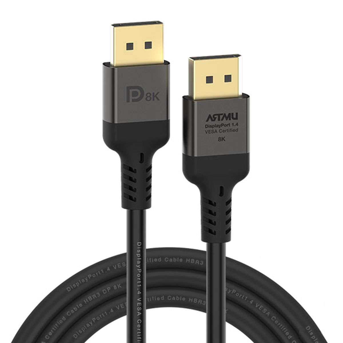 아트뮤(ARTMU) VESA 인증 DP to DP 1.4 8K DisplayPort 케이블 메탈