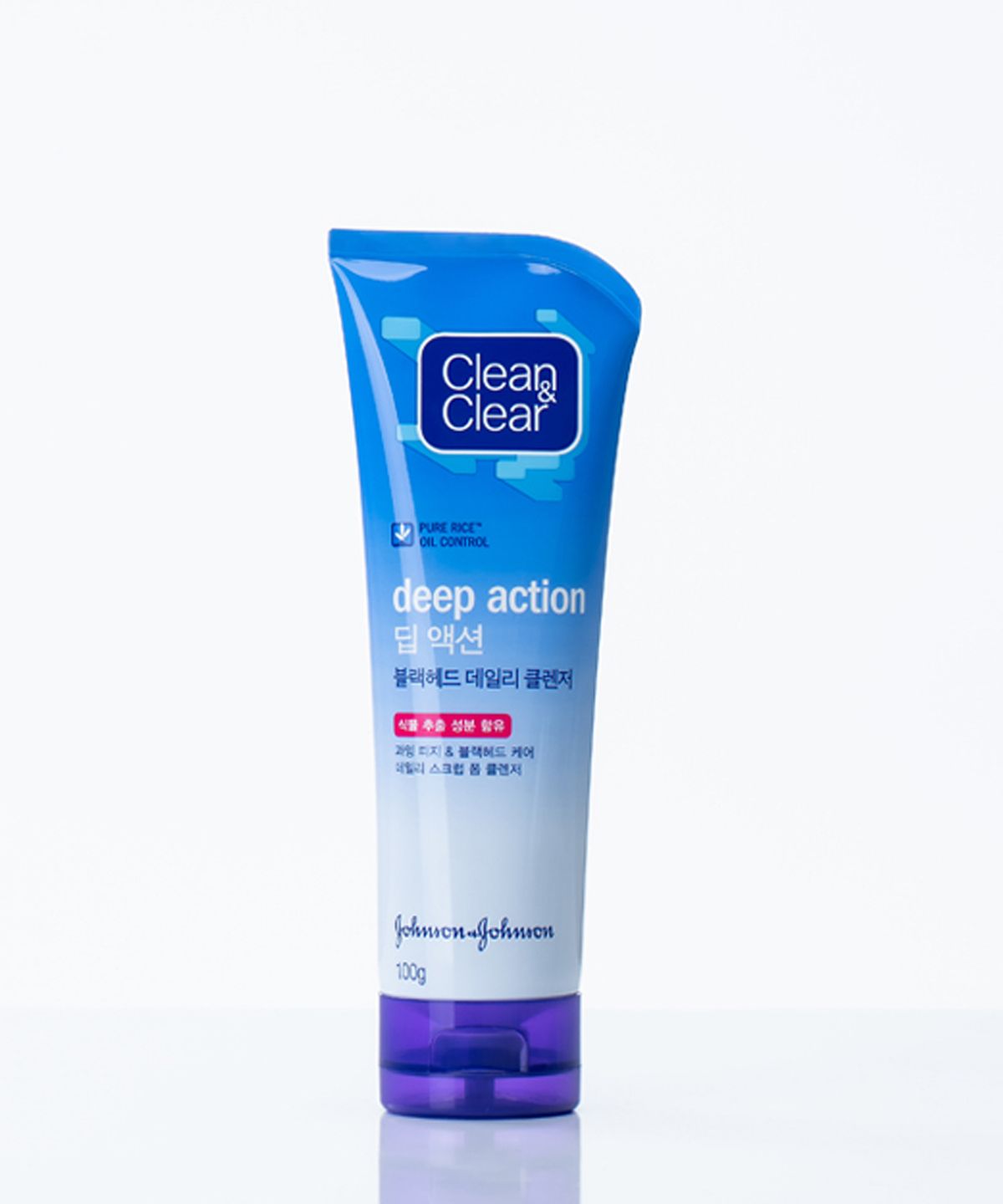 클린앤클리어(CLEAN&CLEAR) 딥 액션 블랙헤드 데일리 클렌져 100g x2