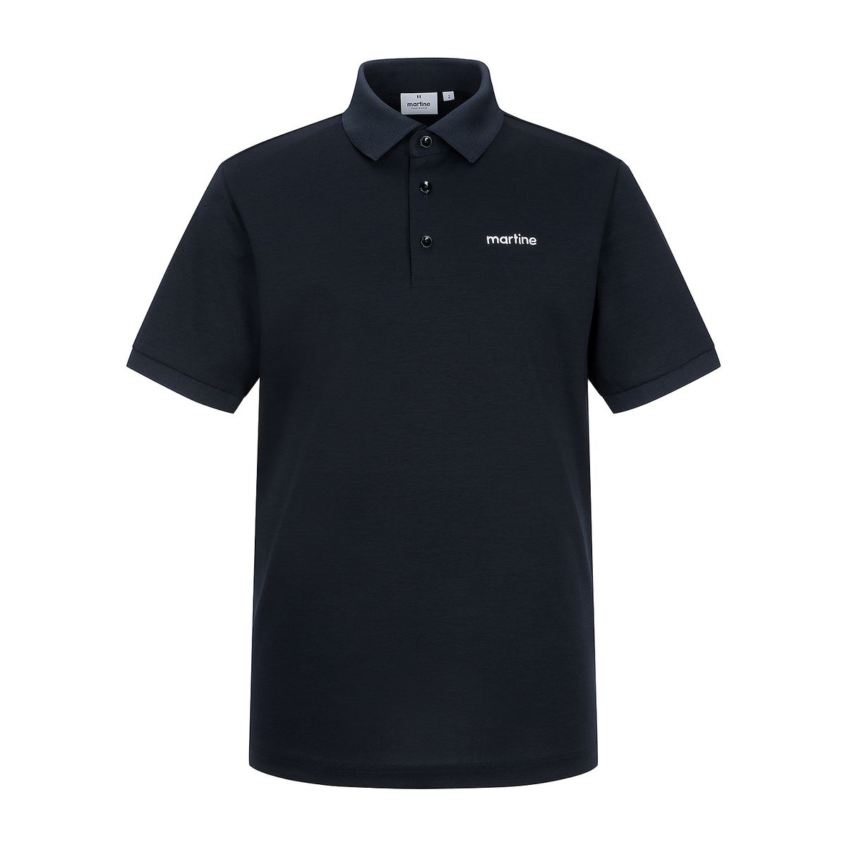 마틴골프(MARTINE GOLF) Silket Polo Shirts_Navy (Men)