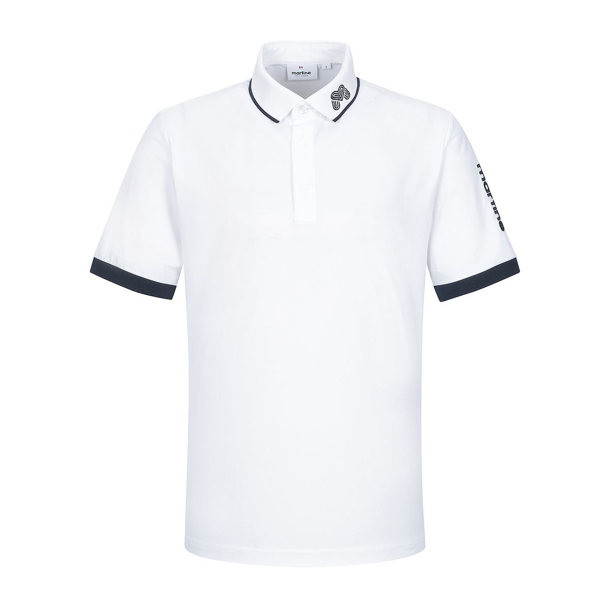 마틴골프(MARTINE GOLF) Basic Fit Polo Shirts_White (Men)