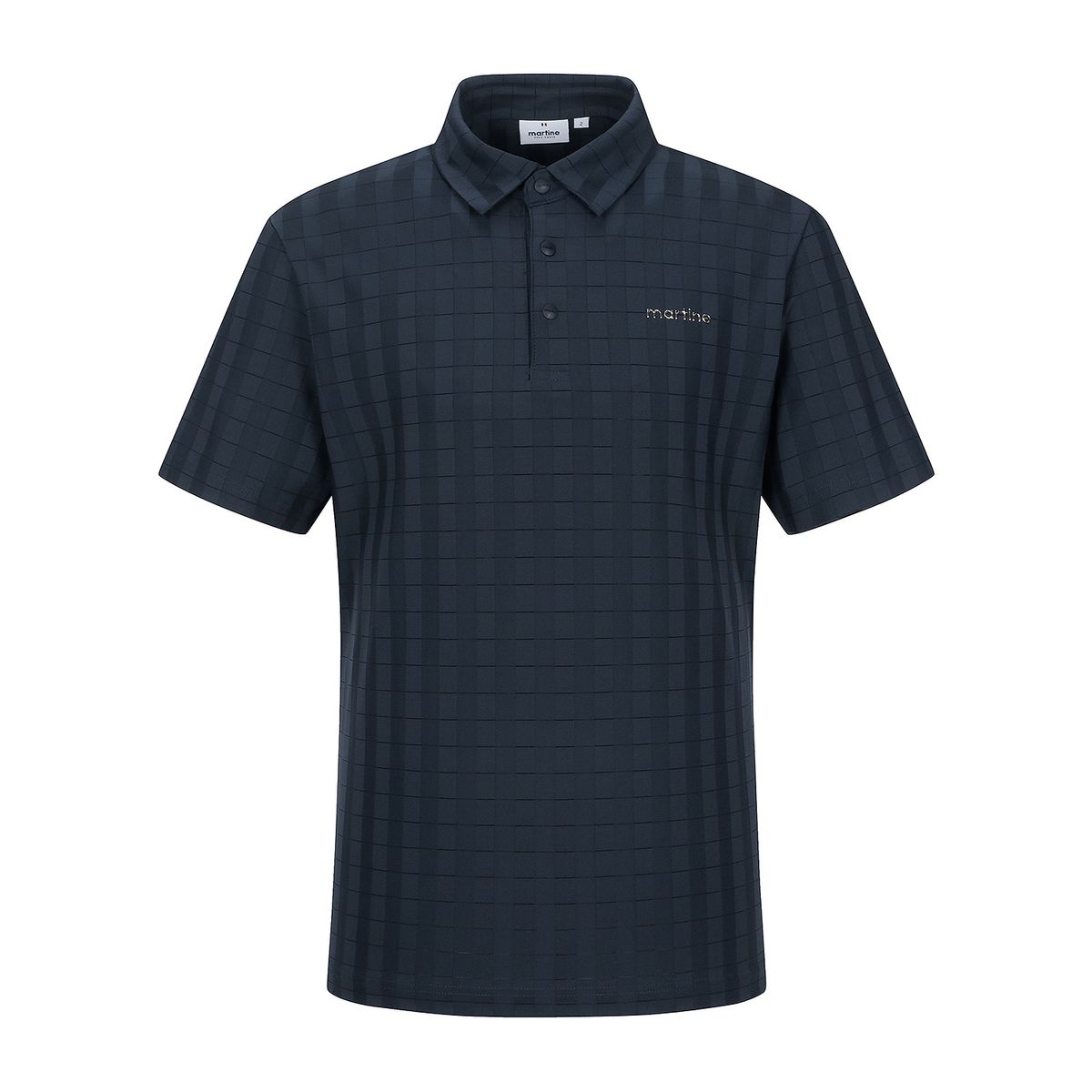 마틴골프(MARTINE GOLF) Slim Fit Polo Shirts_Navy (Men)