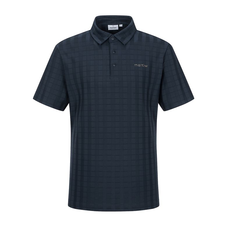 Slim Fit Polo Shirts_Navy (Men)