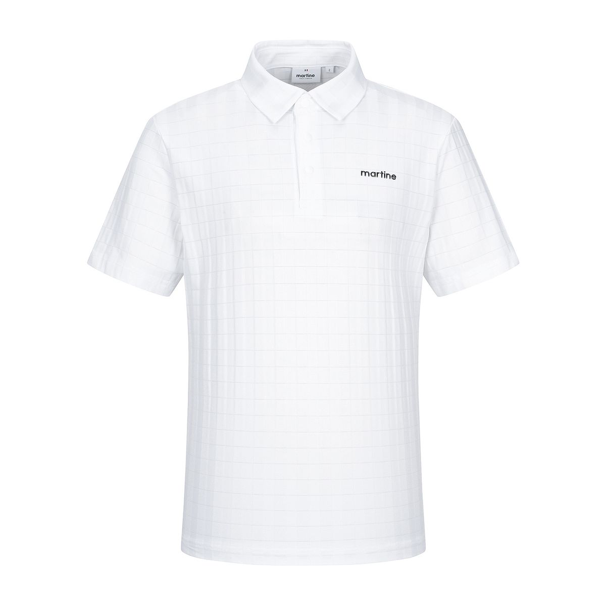 마틴골프(MARTINE GOLF) Slim Fit Polo Shirts_White (Men)
