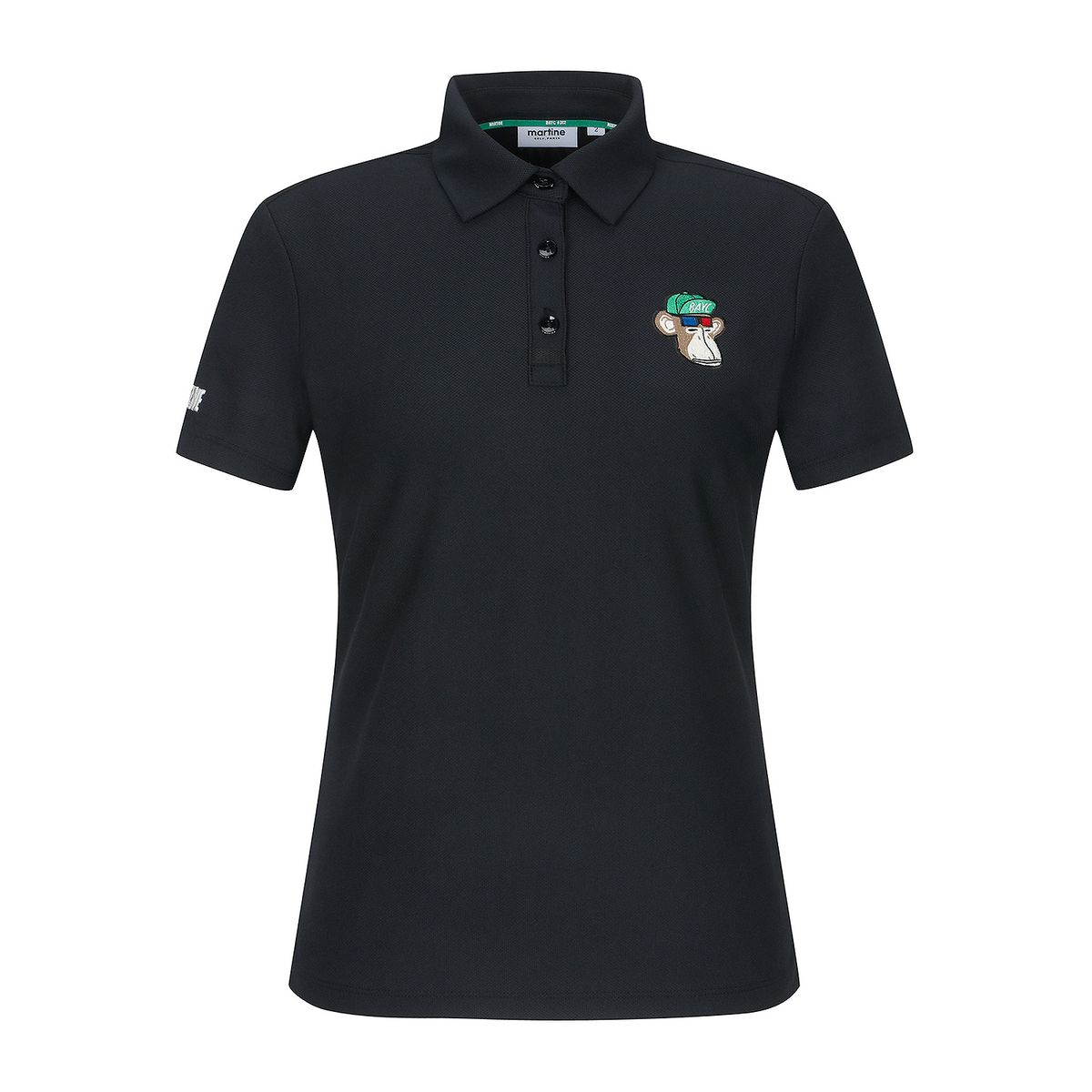 마틴골프(MARTINE GOLF) Collaboration Polo Shirts_Black
