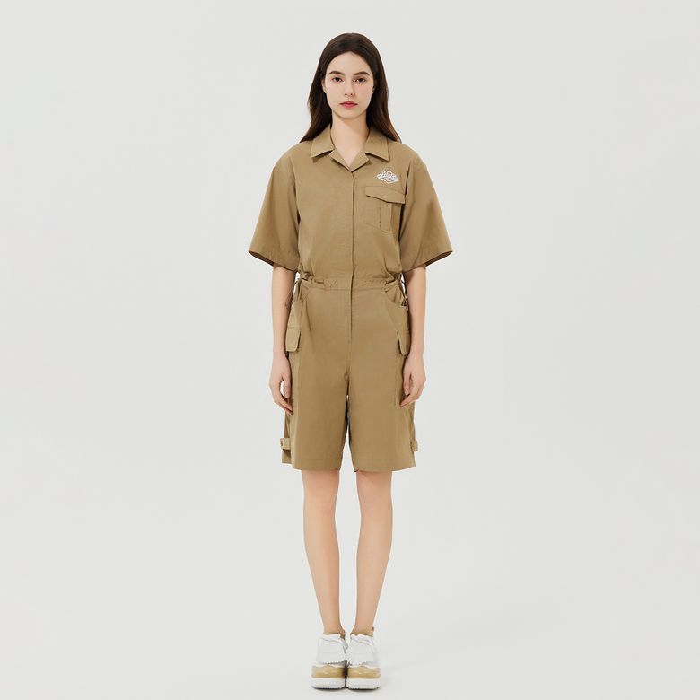 Back Martine Logo Jumpsuit_Beige