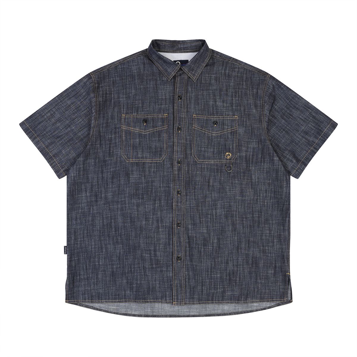 펜필드(PENFIELD) WASHED DENIM HALF SHIRT INDIGO_FQ2WR80U