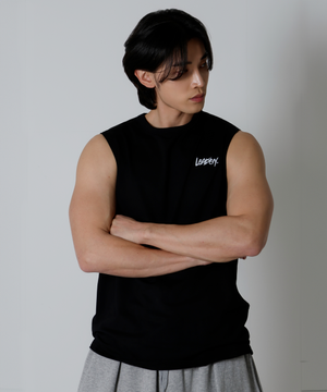 쿨드라이 소프트 프로 슬리브리스[블랙]