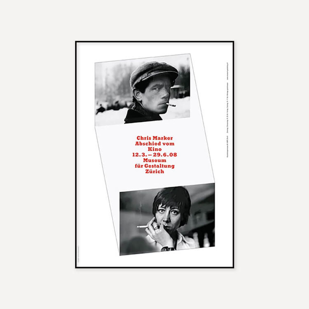 그릿시즌(GREET SEASON) 크리스 마르케 A farewell to the cinema, 2008 (액자 포함)