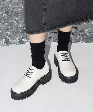 WTRD7100-1 플랫폼 스티치 옥스퍼드 구두 [230~250MM]