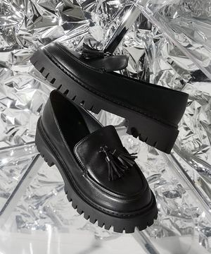 WTRD7204 파우 테슬 플랫폼 로퍼 [230~250MM]