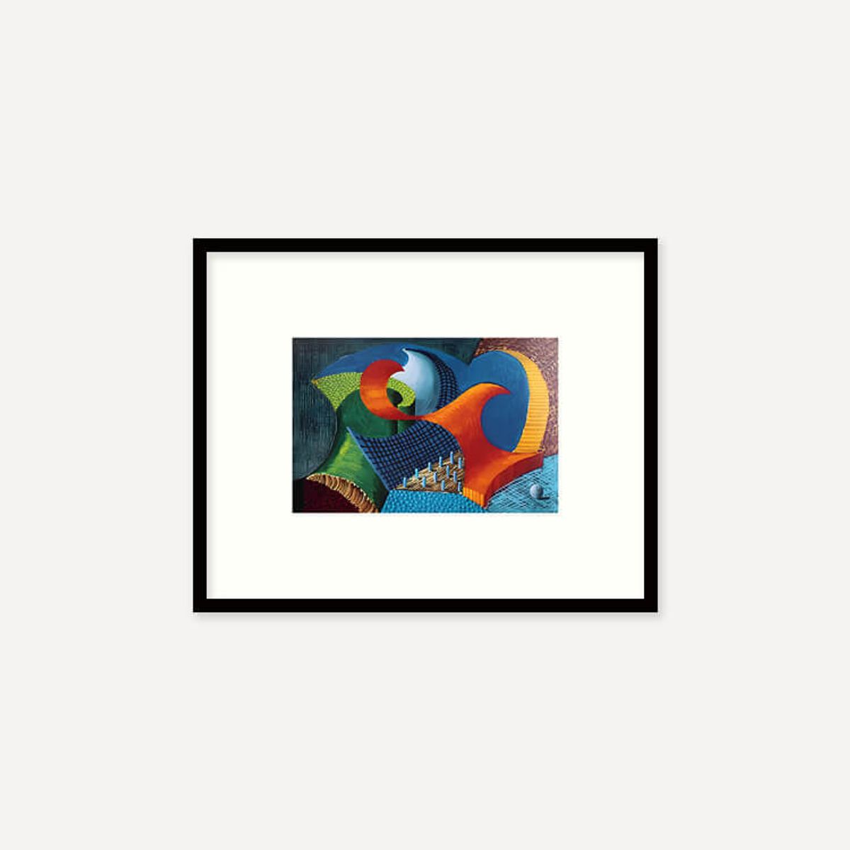 그릿시즌(GREET SEASON) 데이비드 호크니 The Eleventh V.N. Painting, 1992 (액자 포함)