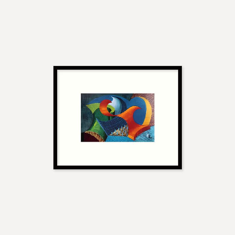 데이비드 호크니 The Eleventh V.N. Painting, 1992 (액자 포함)