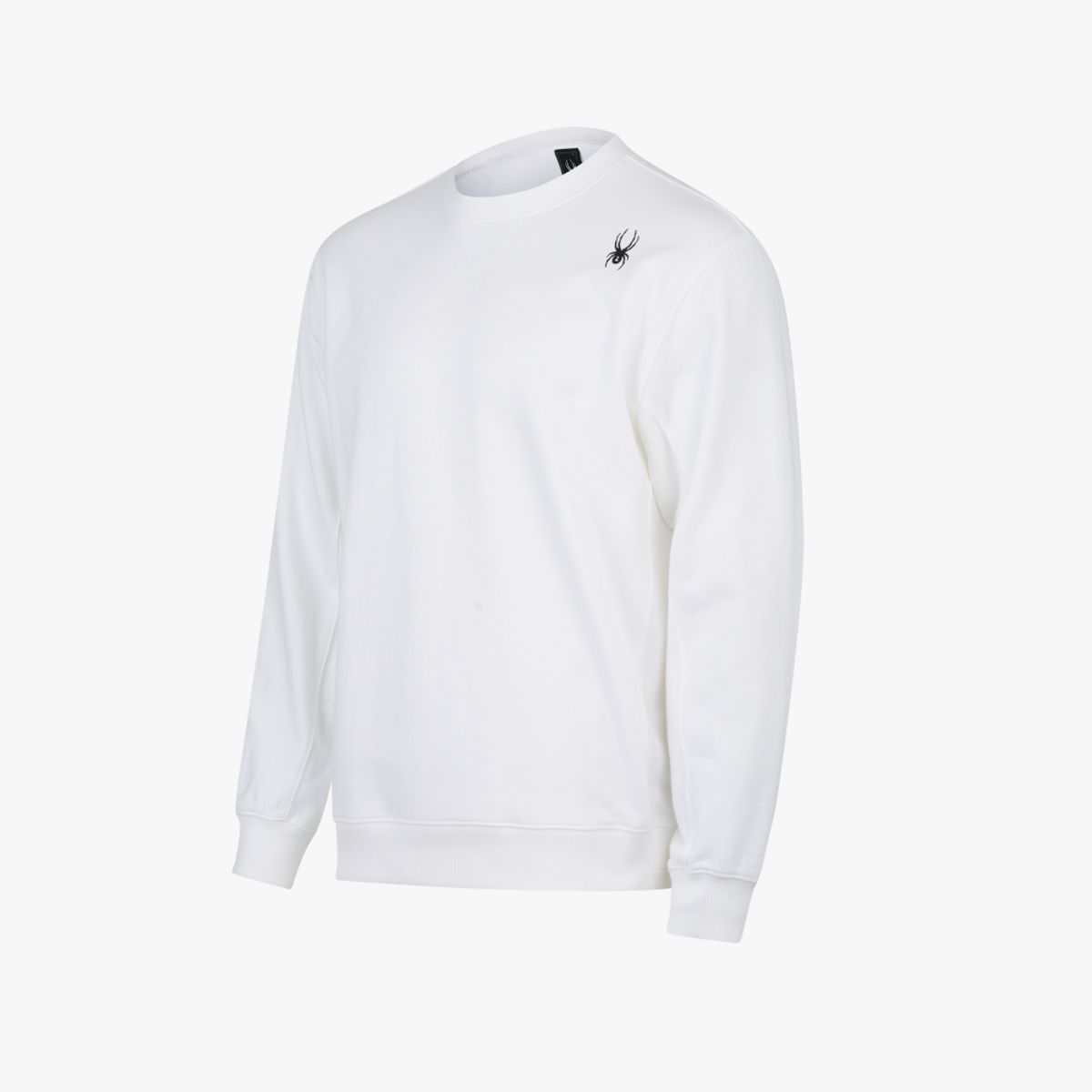 스파이더(SPYDER) 백 레터링 로고 맨투맨  SPIFCNRL342UWHT