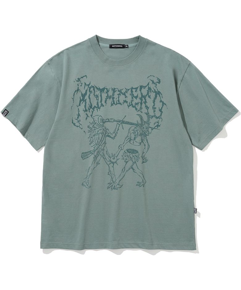 Split T-Shirts - Emerald