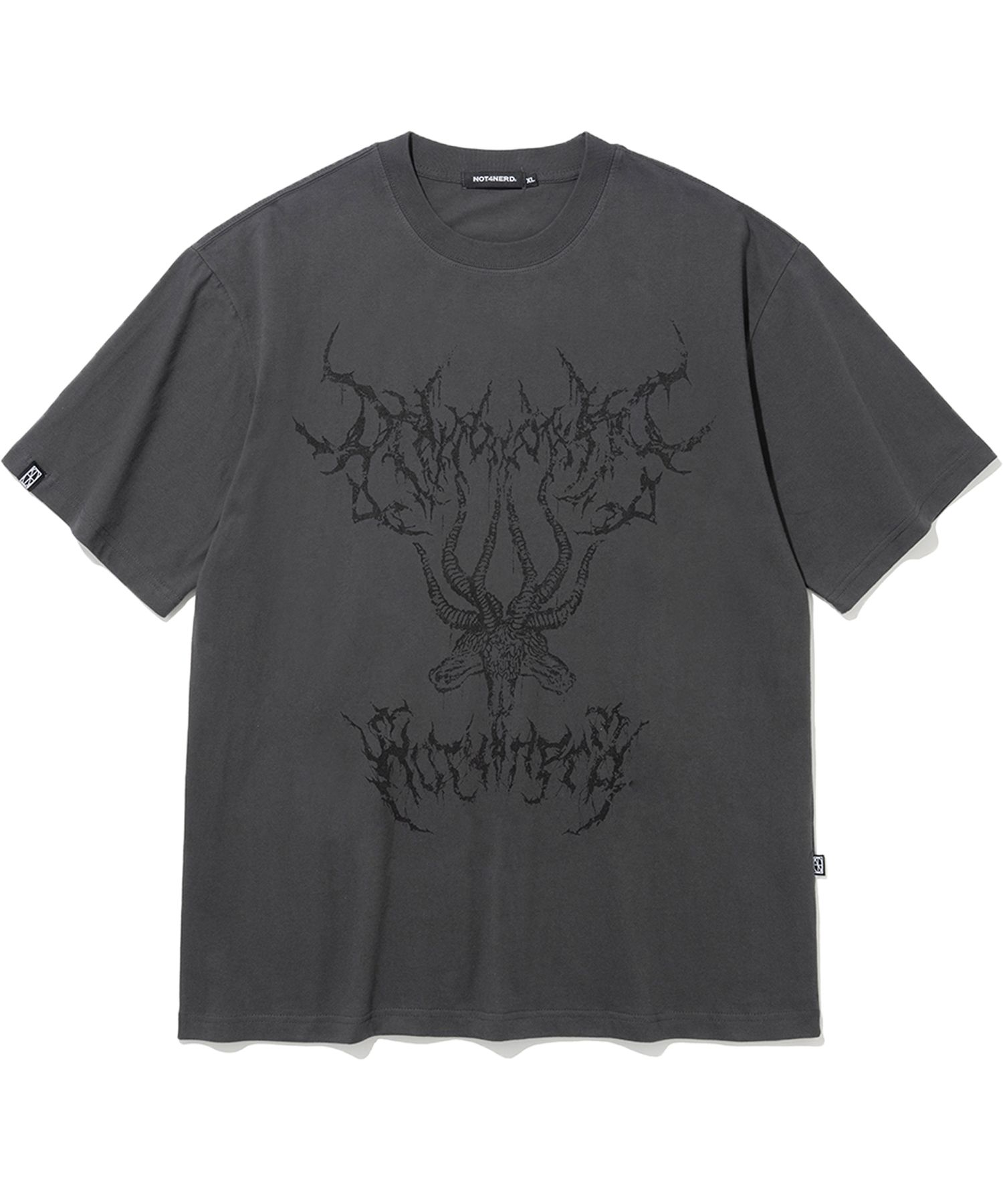 Tシャツ・カットソー NOT4NERD 3Goats TShirts Charcoal TS095CH MUSINSA | NOT4NERD 3Goats T-Shirts - Charcoal