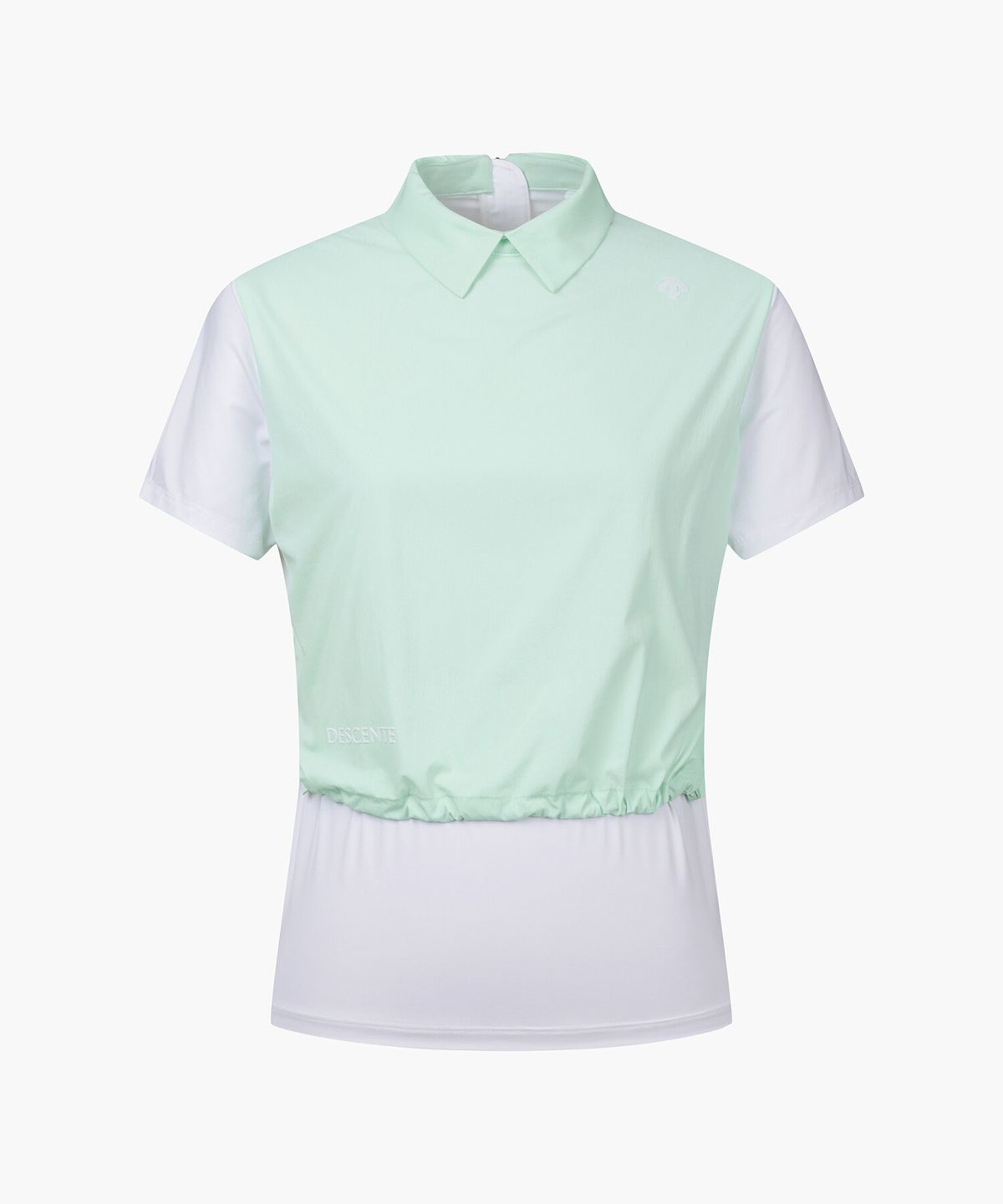 데상트 골프(DESCENTE GOLF) 여성 하이브리드 변형핏 티셔츠 (DP22WFTS44)