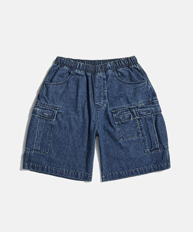 Denim M51 Field Shorts Washed Indigo