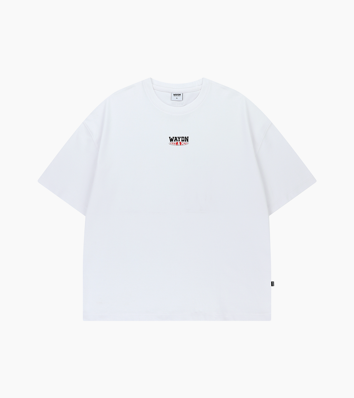 웨이든(WAYDN) 메이커무브 OG 오버핏 반소매 화이트