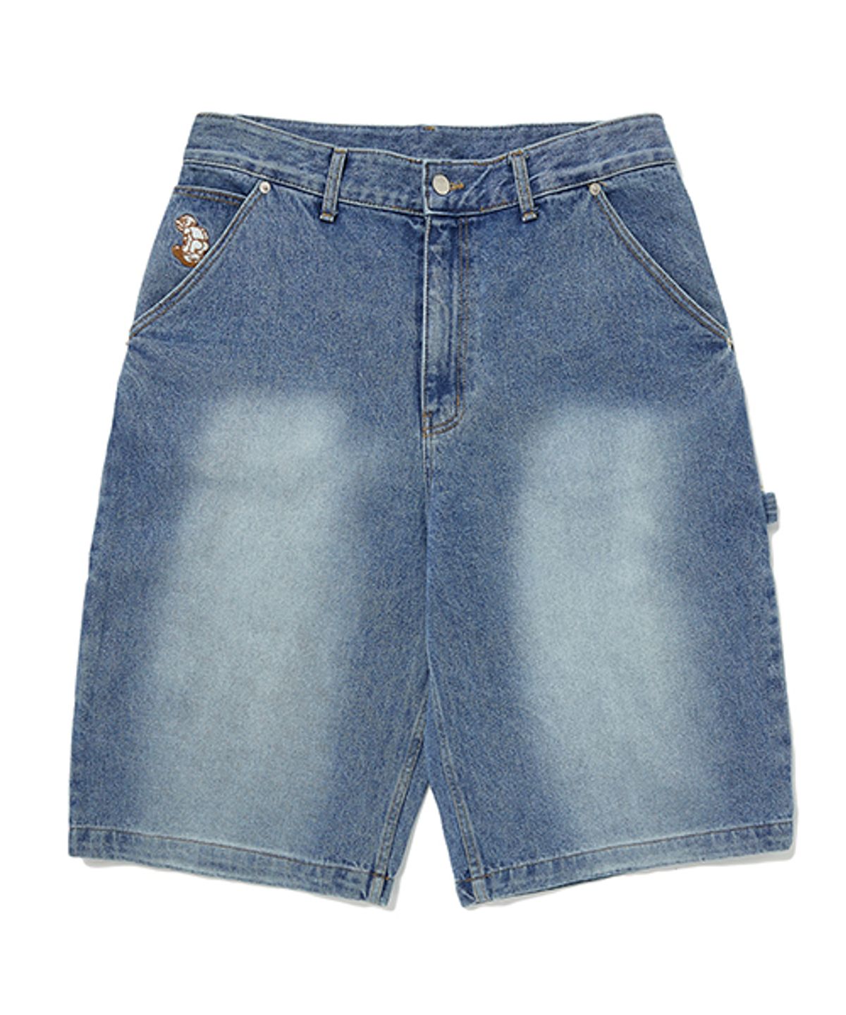 위캔더스(WKNDRS) DRAGGY WORK SHORTS (DENIM)