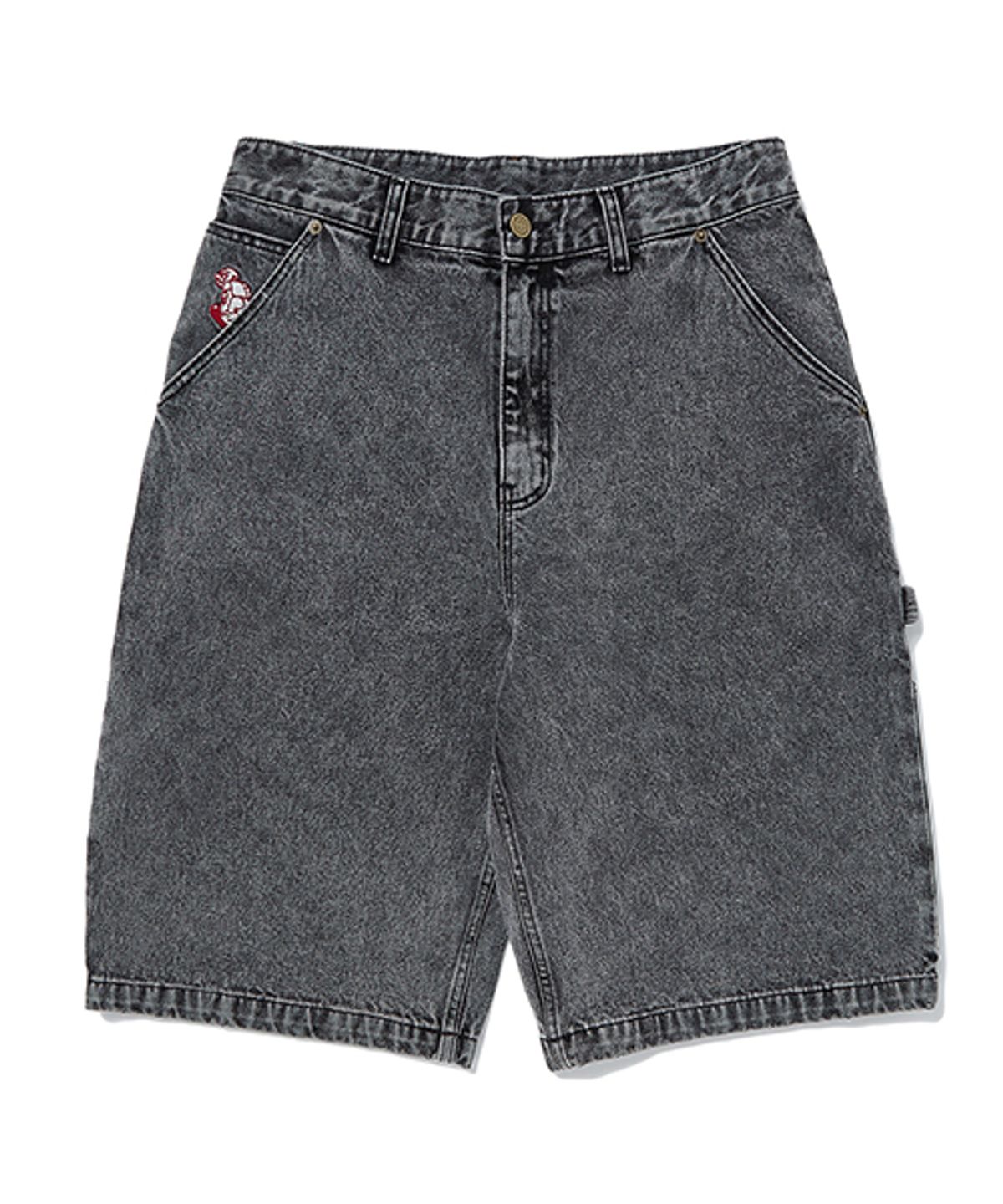 위캔더스(WKNDRS) DRAGGY WORK SHORTS (BLACK)