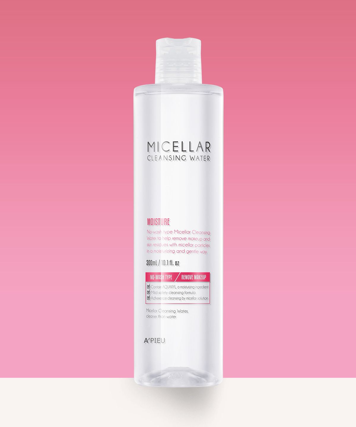어퓨(APIEU) 미셀라 클렌징워터 모이스처 330ml