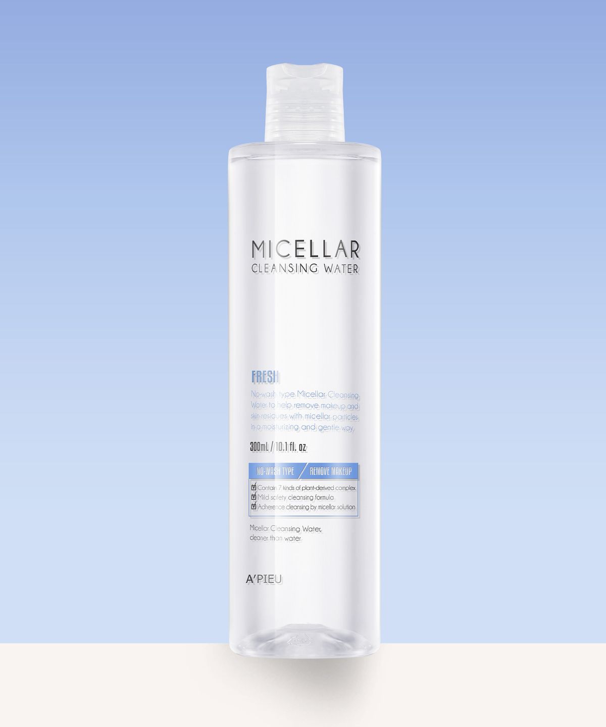 어퓨(APIEU) 미셀라 클렌징워터 프레쉬 330ml